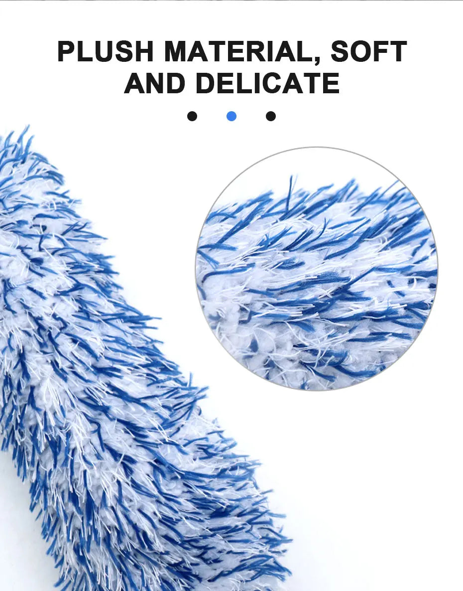 Brosse à jantes en microfibre