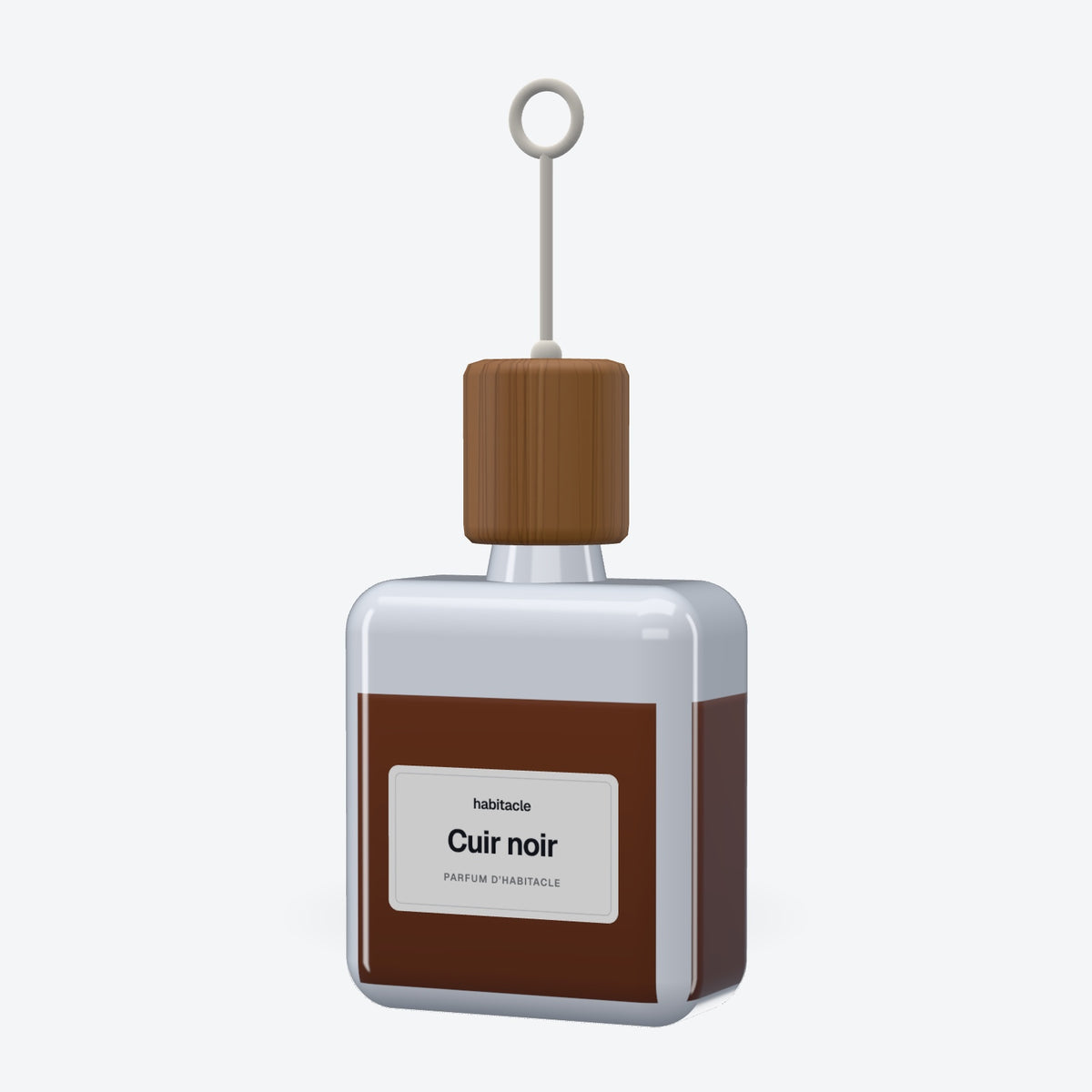 Flacon, Parfum à suspendre, bouchon en bois