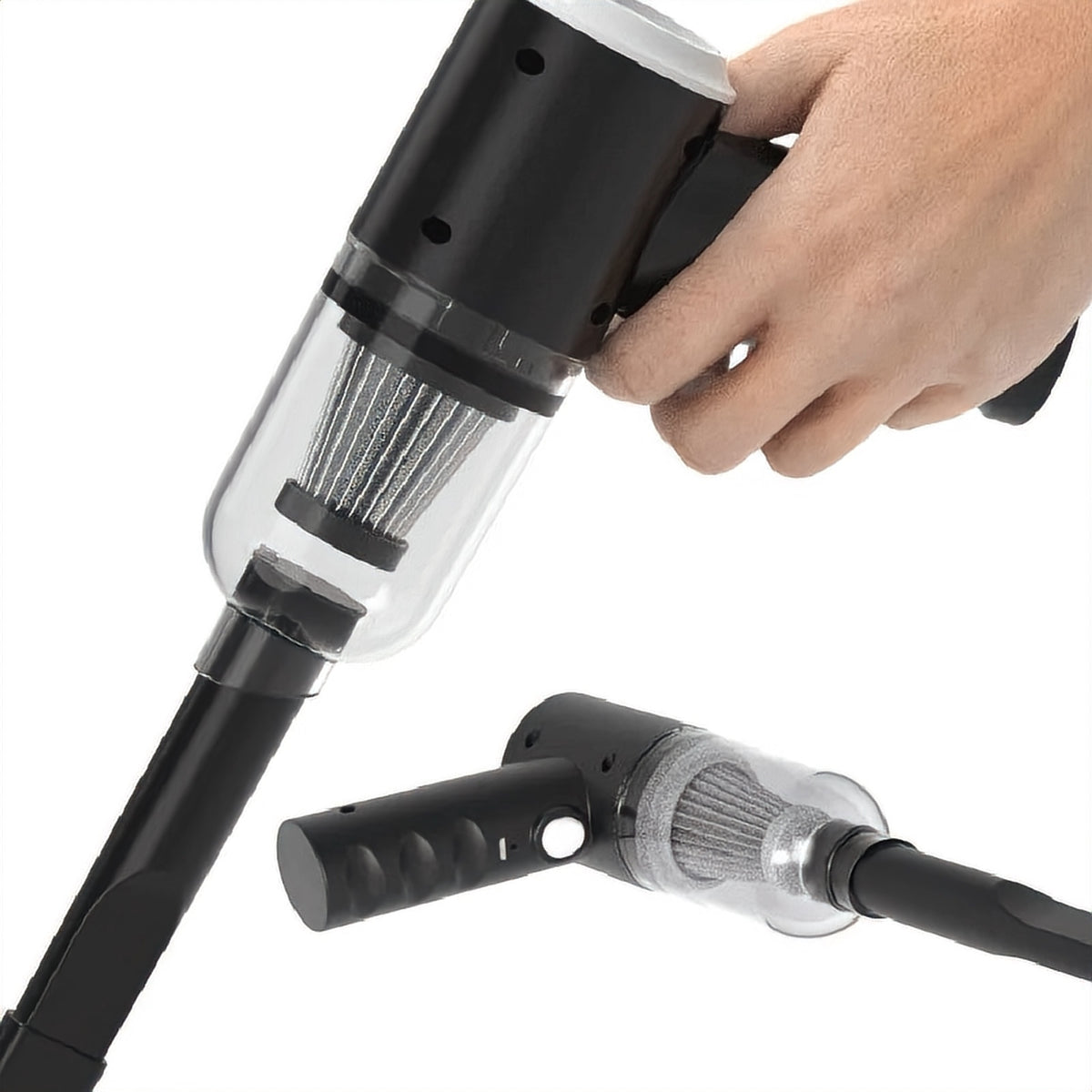 Aspirateur de voiture sans fil en situation