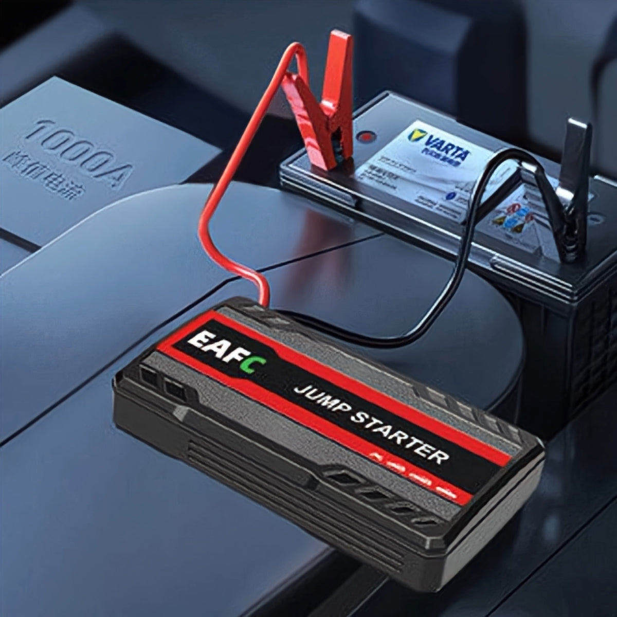 Booster de batterie 600 A en situation
