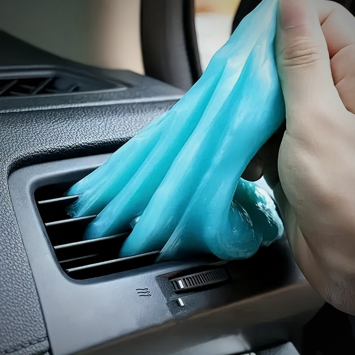 Gel nettoyant dépoussiérant en situation
