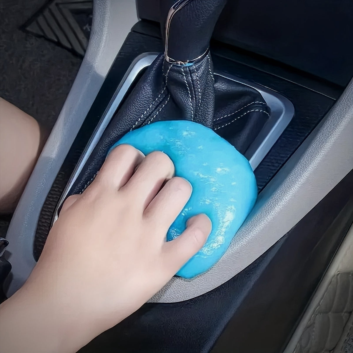 Gel nettoyant dépoussiérant en situation