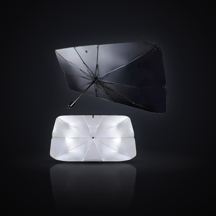 Umbrella windscreen sunshade